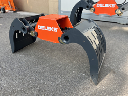 stone and sorting grapple for mini diggers and forest cranes dkp 10