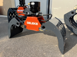 stone and sorting grapple for mini diggers and forest cranes dkp 10