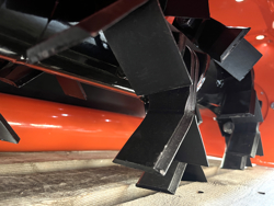 forestry mulcher of 80cm for mini excavators hydraulic shredder mod ark 80