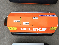 forestry mulcher of 80cm for mini excavators hydraulic shredder mod ark 80