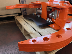 tree shear log grapple for mini excavators cf 11