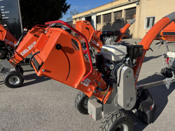 petrol chipper shredder woodchipper with engine dk 800 honda