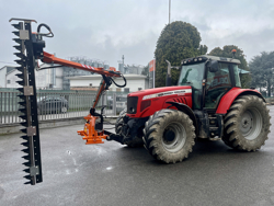 hydraulic hedge bush cutter for tractor falco h