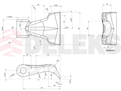 sideshift flail mower giraffa150 deleks