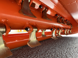 adjustable sideshift flail mower for 60 90hp tractors shredder with hammers mulcher mod tigre 200