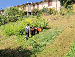 reversible crawler walking tractor kama 420cc