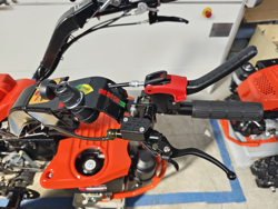 reversible crawler walking tractor kama 420cc