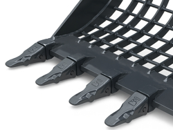 stone bucket for s280 miniexcavator 1000st