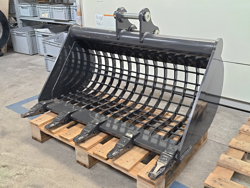 stone bucket for s280 miniexcavator 1000st