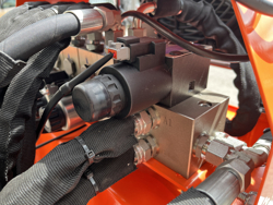 tractor mounted hedge cutter merlo