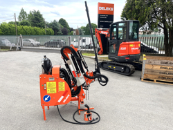 tractor mounted hedge cutter merlo