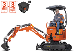 mini excavator 1.2 ton e120