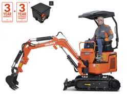 mini excavator 1.1 ton e110