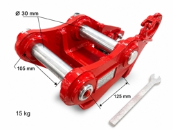 quick hitch for miniexcavator m180