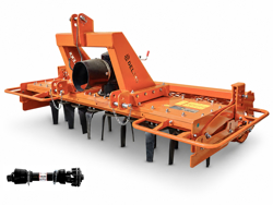 adjustable power harrow for tractors kr 210h