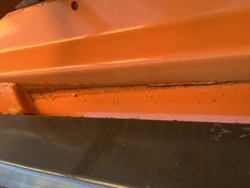 snow plow for up to 3 0 ton skid steer loaders ln 200 m REFURBISHED 9